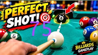 Crazy Billiards Shot 🔥🎱 Level 75 #Billiards