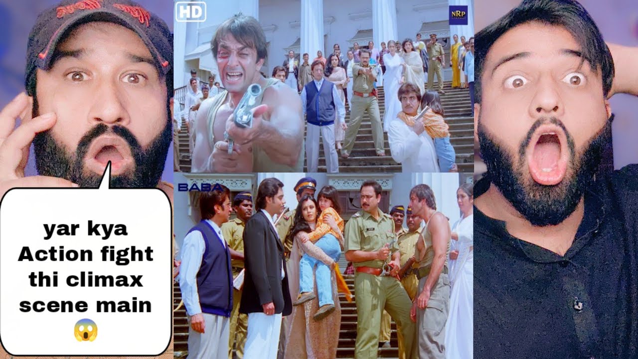 Daag The Fire Movie | Sanjay Dutt Mass Climax Action Fight Scene | Pakistani Reaction |