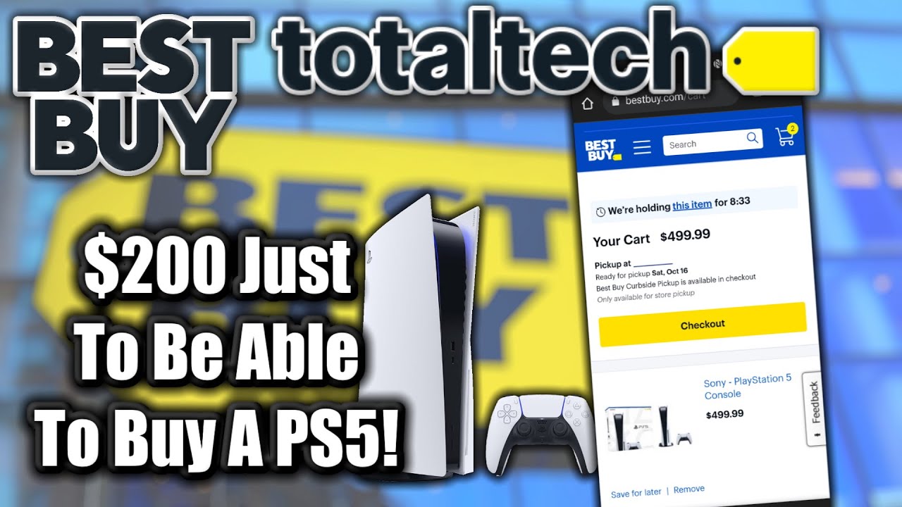 This IS CRAZY! Best Buy Charging Extra $200 To Allow You To Buy The PlayStation 5!