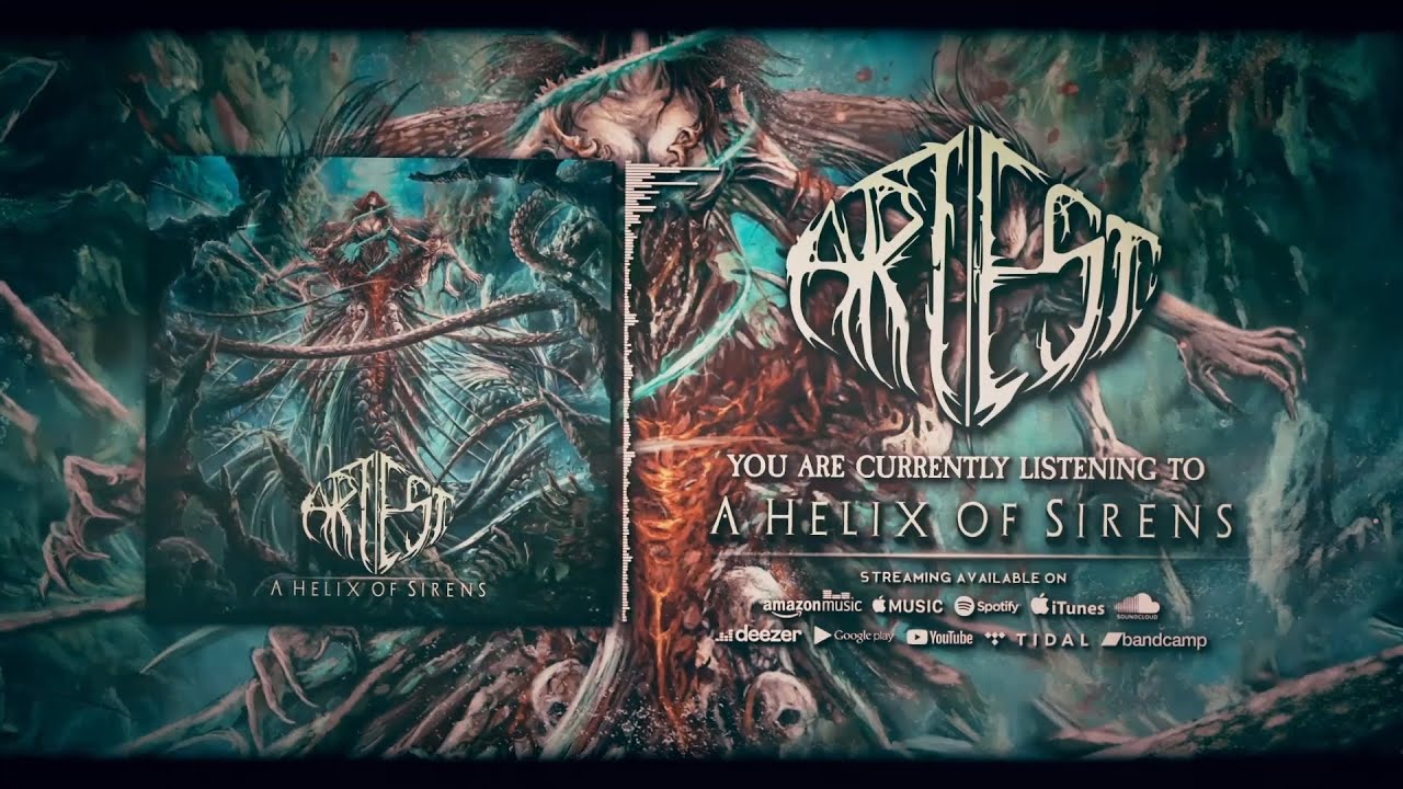 ART|EST - A HELIX OF SIRENS (FT. JASON MELIDONIE) [OFFICIAL LYRIC VIDEO] (2022) SW EXCLUSIVE