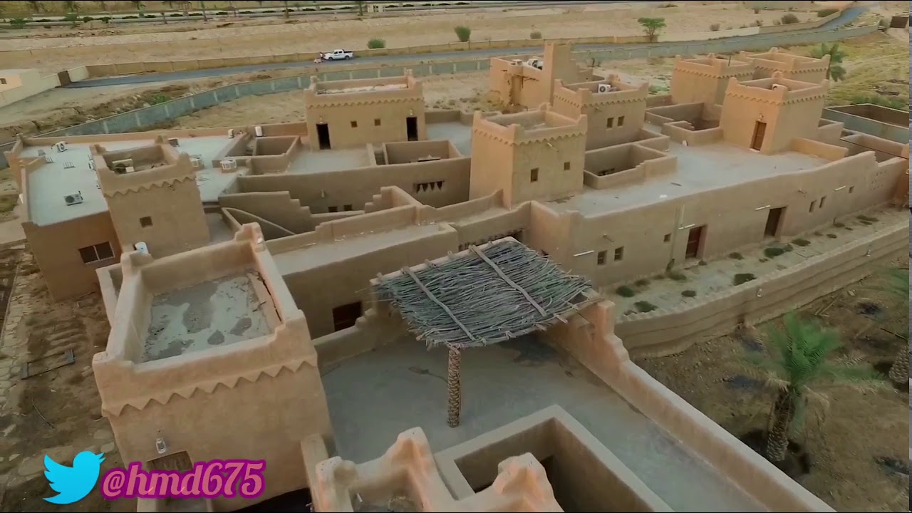 تصوير جوي لمركز المفيجر بمحافظة الحريق