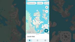 Migration patterns of the planet, Earth crust, Described on Google Maps mobile What?