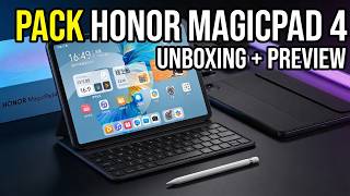 📦 Honor MagicPad 4 UNBOXING + Preview: ¿tablet premium para todo?
