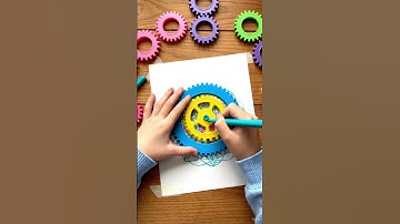 "Turning a €1 Spirograph into a Viral Masterpiece" #spirographshr #spirograph  #satisfying