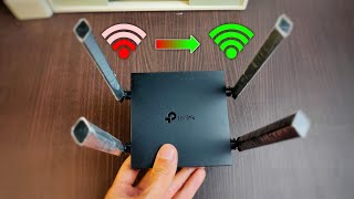 Cara memperkuat sinyal Wifi | tp-link Archer C54 Wifi Router / Wifi Extender
