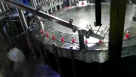 Automatic Rotary Filling Capping Machine for spout pouches