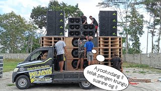 BOX BARU RWJ AUDIO LANGSUNG DI CEK SOUND TATANAN KARNAVAL