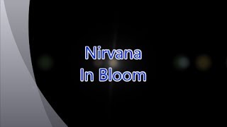 Nirvana-In Bloom (with lyrics)