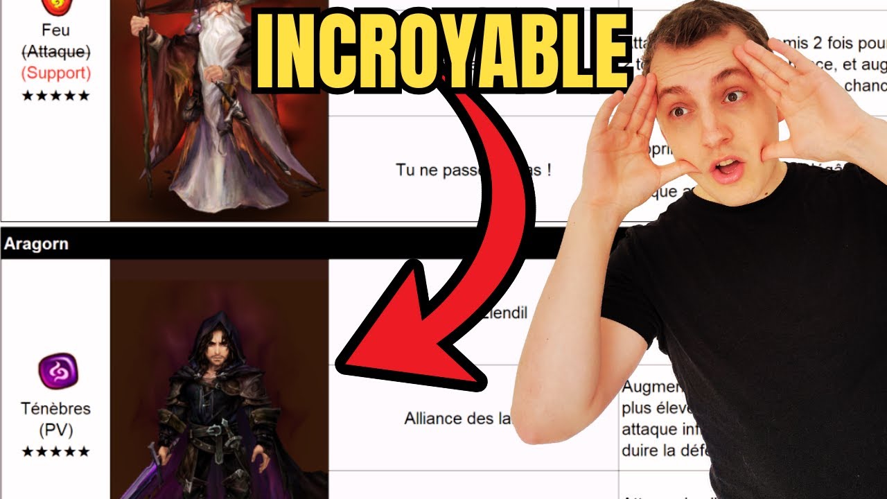 NOTE DES DÉVELOPPEURS SUR LA COLLABORATION SEIGNEUR DES ANNEAUX | Summoners war