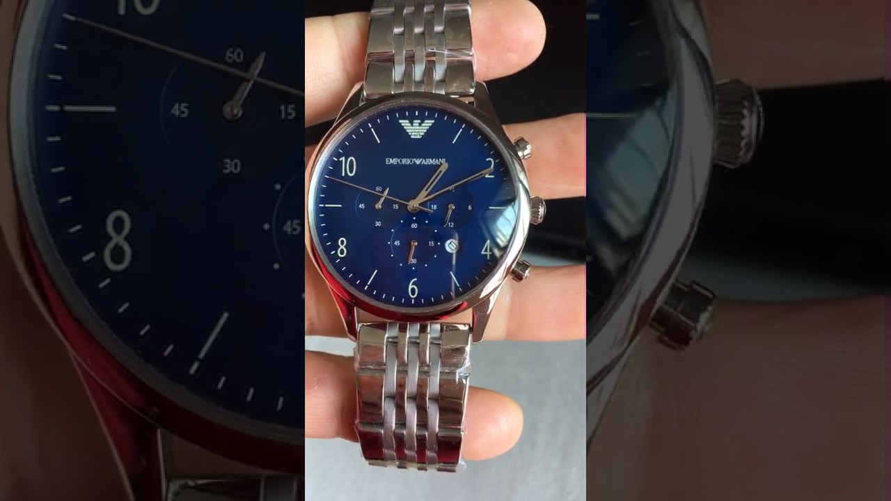 Emporio Armani AR1942 Wrist Watch - YouTube