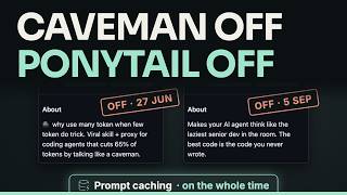 Caveman vs Ponytail: I Dropped Both Claude Code Token Savers