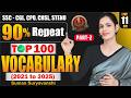 Most Repeated Vocabulary in SSC | Vocabulary For All SSC Exams | गुरुकुल Batch | By Suman Ma'am