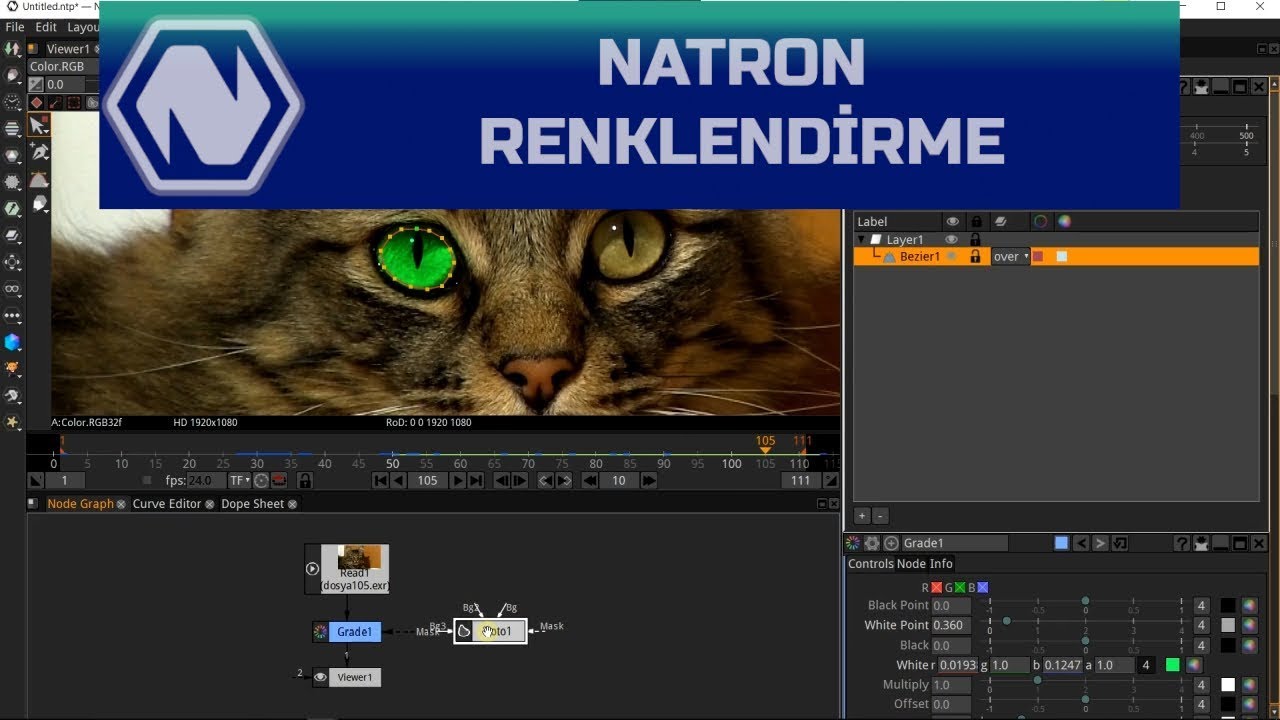 Natron - Roto Maskeleme ve Renklendirme - YouTube