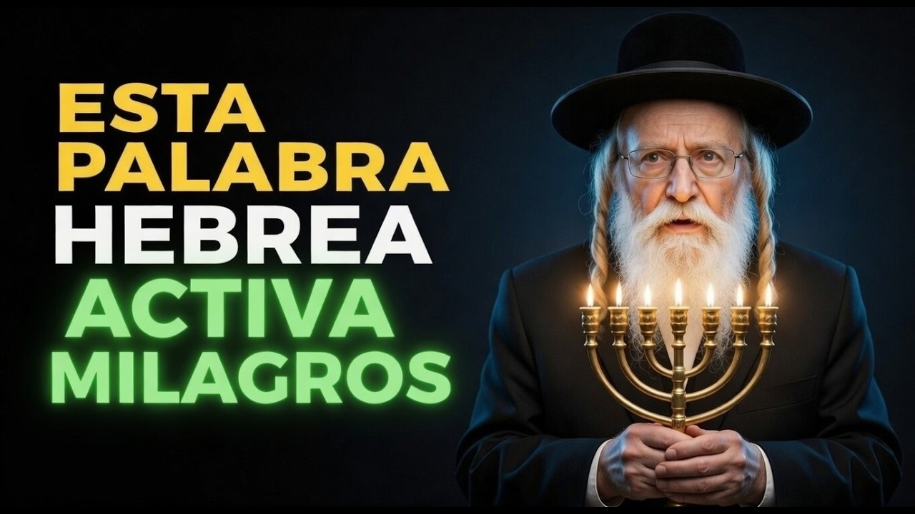 Pocos Conocen esta PALABRA HEBREA… Pero Produce MILAGROS  Tradición Judía