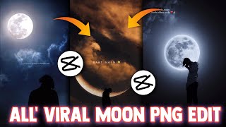 Trending Moon +Blinking Light Effect Video Editing | Trending MOON REELS EDITING
