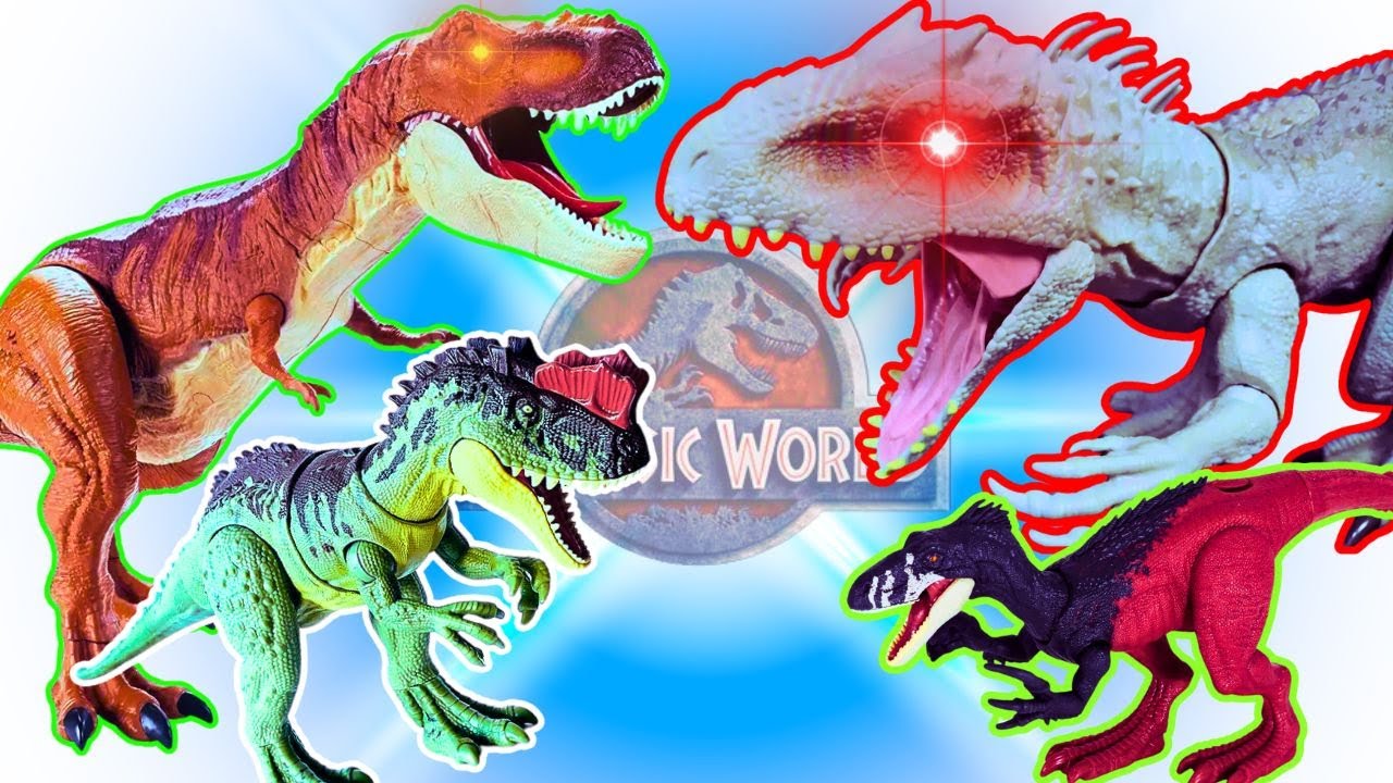 Huge Jurassic World Collection 🦖 | T-Rex, Stegosaurus, Sinoceratops, Giant Spinosaurus & More! 🔥
