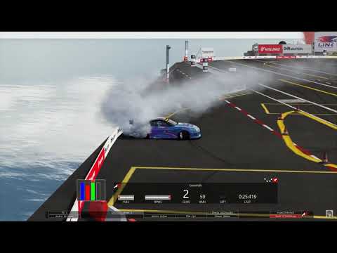 DMVC 2022 RD1 FIRST PLACE QUALIFYING RUN (96 POINTS) - (950HP 2JZ SUPRA PRO VIRTUAL DRIFT CAR)