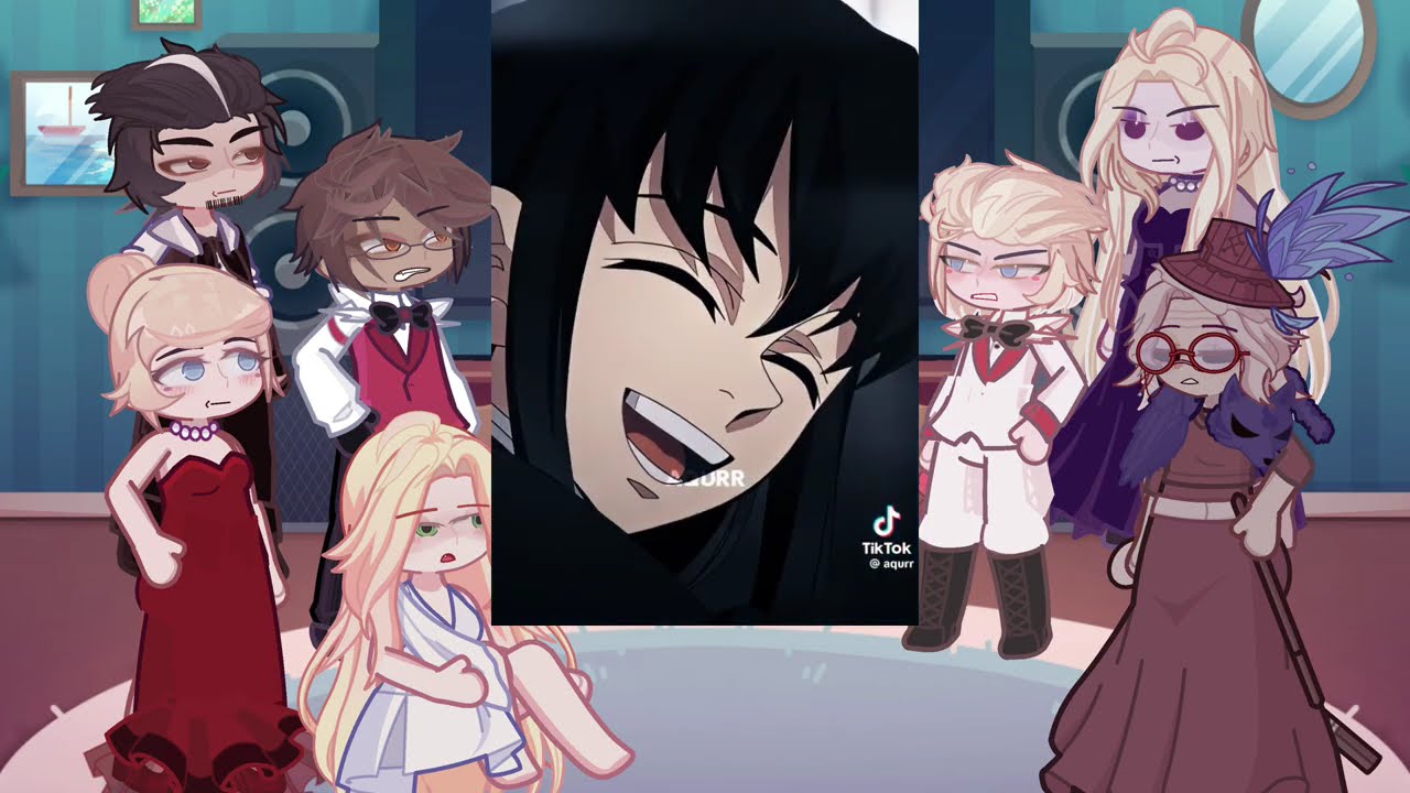 Hazbin Hotel Angels react to Muichiro | Giyuu | Demon Slayer | Lucifer | Gacha life 2