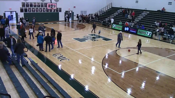 Liberty Center vs Tinora Lady Rams girls basketball 2nd half varsity (Connection issue)