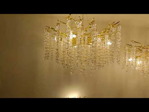 ثريا مودرن اشجار الذهب حجم 60 سم