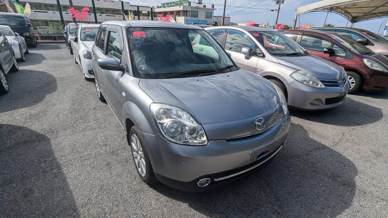 Johnny's Used Cars Okinawa - 2012 Mazda Verisa (18586) - YouTube