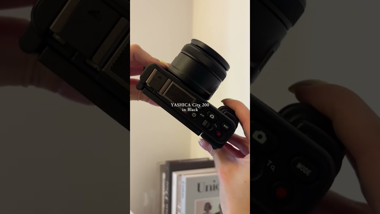 Unbox the YASHICA City 200 in Black