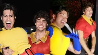 Noah Centineo & Ross Butler Have EPIC Halloween Dance-Off Noah Centineo & Ross Butler Have EPIC Halloween Dance-Off