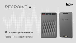 Meet RECPOINT NOTE — The AI Voice Recorder That Transcribes, Translates, and Organizes Automatically