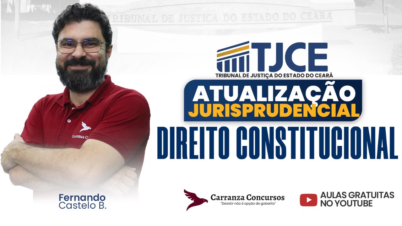 Concurso TJCE Direito Constitucional Teoria Completa para Prova