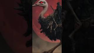 #HorrorOstrich #DarkFantasyCreatures #ScaryLegends