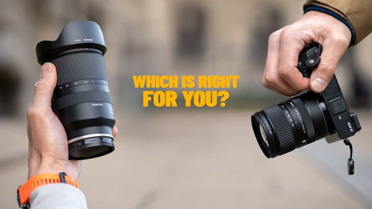 Tamron 17-70mm F2.8 vs Sigma 18-50mm F2.8 // Which One Is Right For YOU?
