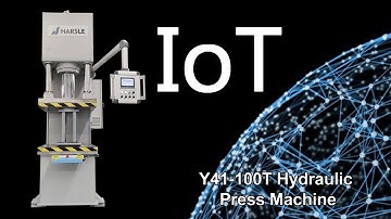 Y41-100T Single-column Hydraulic Press Machine with IOT for Industry 4.0