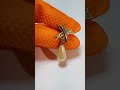 Dreamy White Pearl Statement Dangle Earring 🤍 #bohostyle #teardrop #vintageearrings