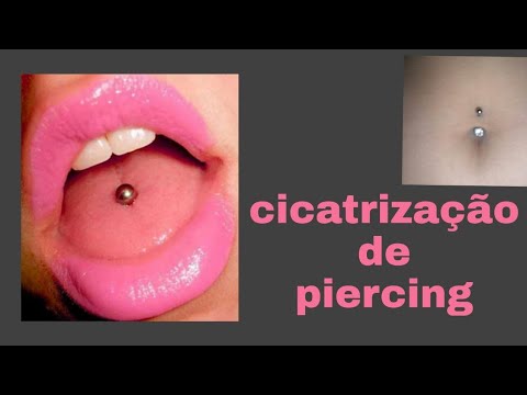 Cicatrização de piercing - YouTube