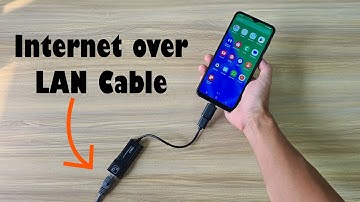 Connect to the Internet using cable on Android