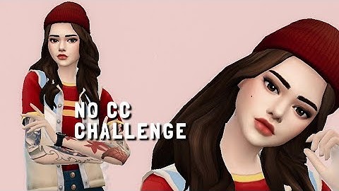 The Sims 4 | NO CC CHALLENGE | Create A Sims | #4