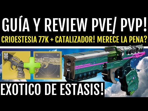 Video: ¿Cómo obtener el catalizador de criostesia 77k?