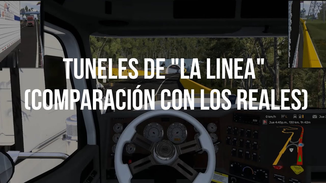 Comparando los túneles de “La Línea” en el Colombia Real Map | ATS |
