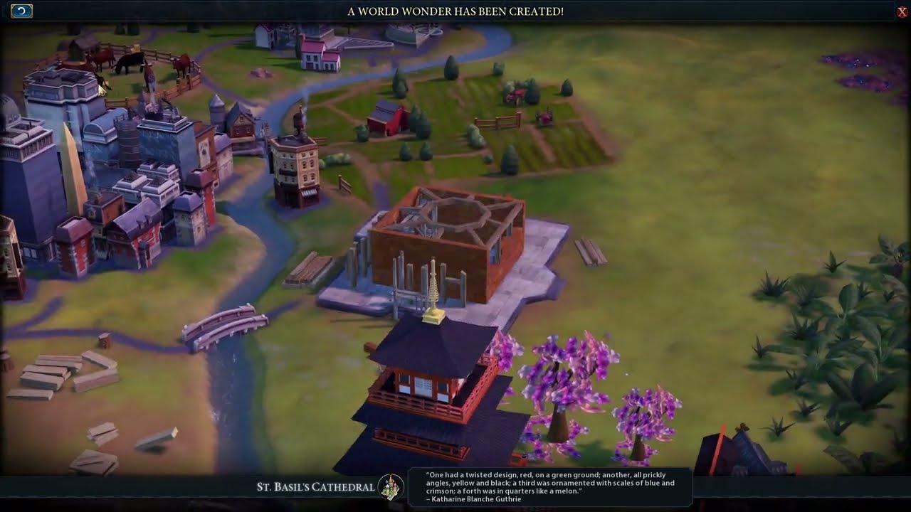 Civilization VI - Saint Basil's Cathedral wonder theme