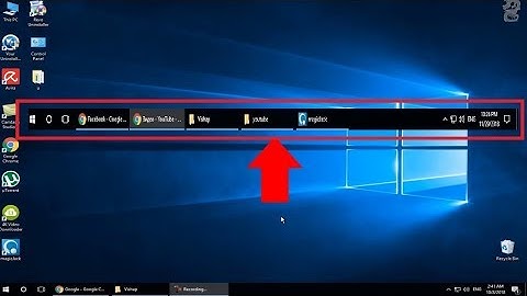 How to use small taskbar buttons in windows 10
