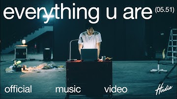 Hindia - everything u are (Official Music Video)
