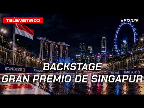 BACKSTAGE | GRAN PREMIO DE SINGAPUR #telemetricof1 #singaporegp #f12026