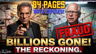 Robert Davi Reads The 84 Page Report! Tim Walz's Fraud Scandal Is Worse Than Anyone Knew!