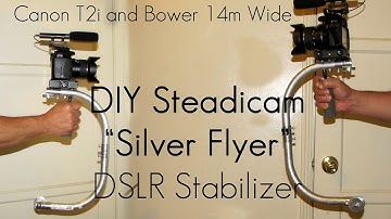 Original $15 DIY DSLR Steadicam "The Silver Flyer" Stabilizer