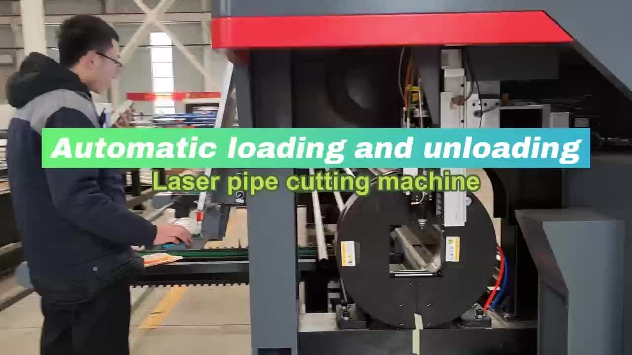 Automatic Loading and Unloading Laser Pipe Cutting Machine: Hands-Free ...