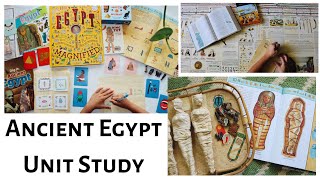 Ancient Egypt Homeschool Unit Study l Books, Unschooling Resources, and Projects