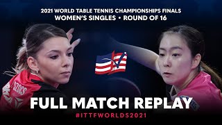 FULL MATCH | SZOCS Bernadette (ROU) vs ISHIKAWA Kasumi (JPN) | WS R16 | #ITTFWorlds2021
