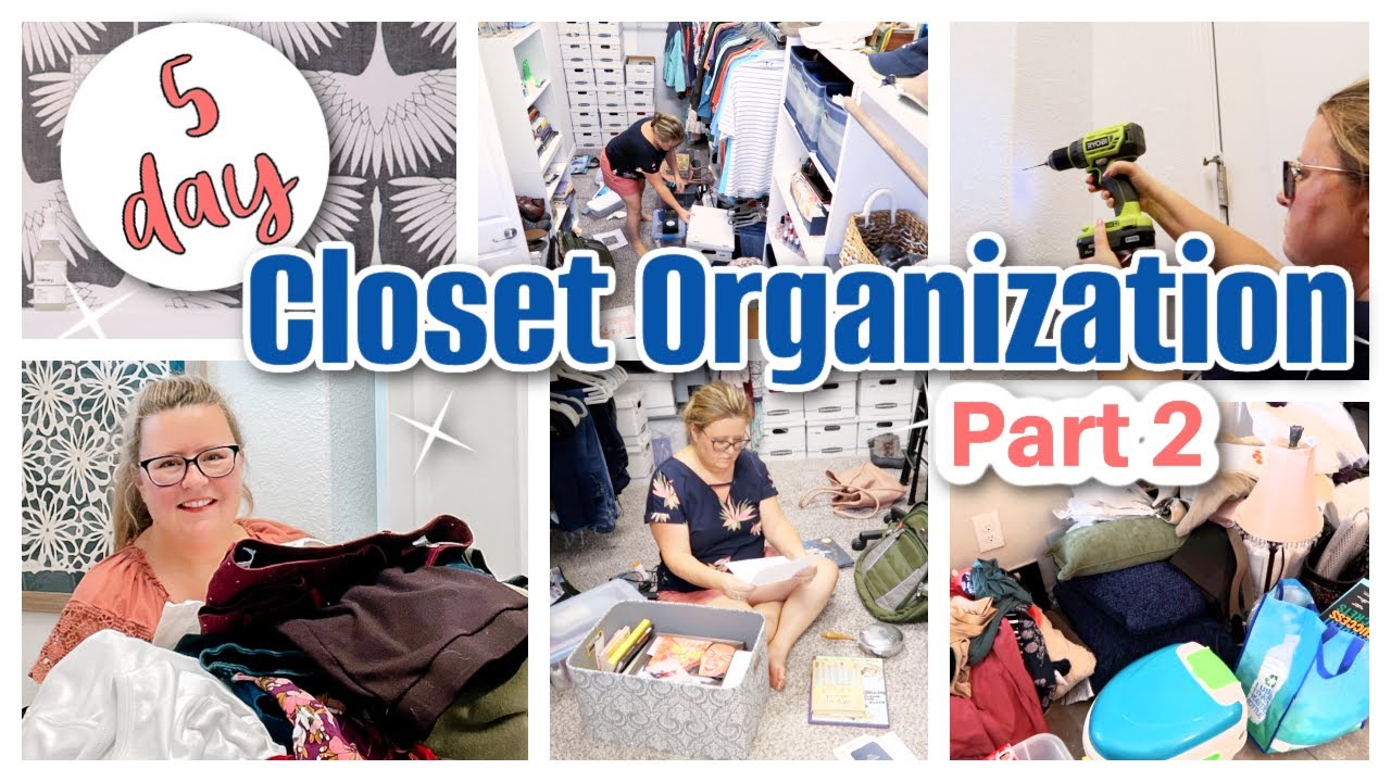 CLOSET CLEAN OUT 2022 | CLOSET DECLUTTER & ORGANIZATION | MOM TO MOMS ...
