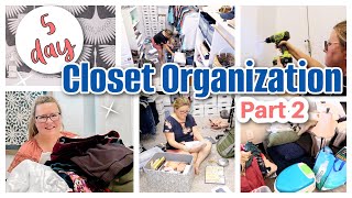 CLOSET CLEAN OUT 2022 | CLOSET DECLUTTER & ORGANIZATION | MOM TO MOMS
