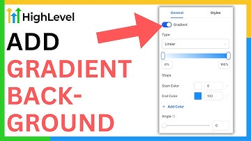 How to Add Gradient Background to GoHighLevel [QUICK GUIDE]